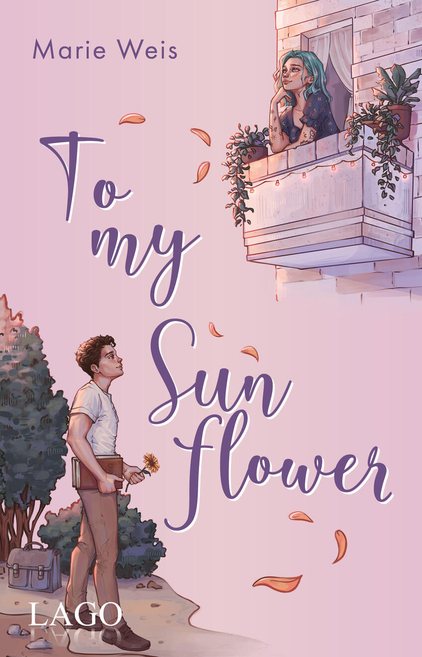 TO MY SUNFLOWER by Marie Weis - BOOK COVER ILLUSTRATION