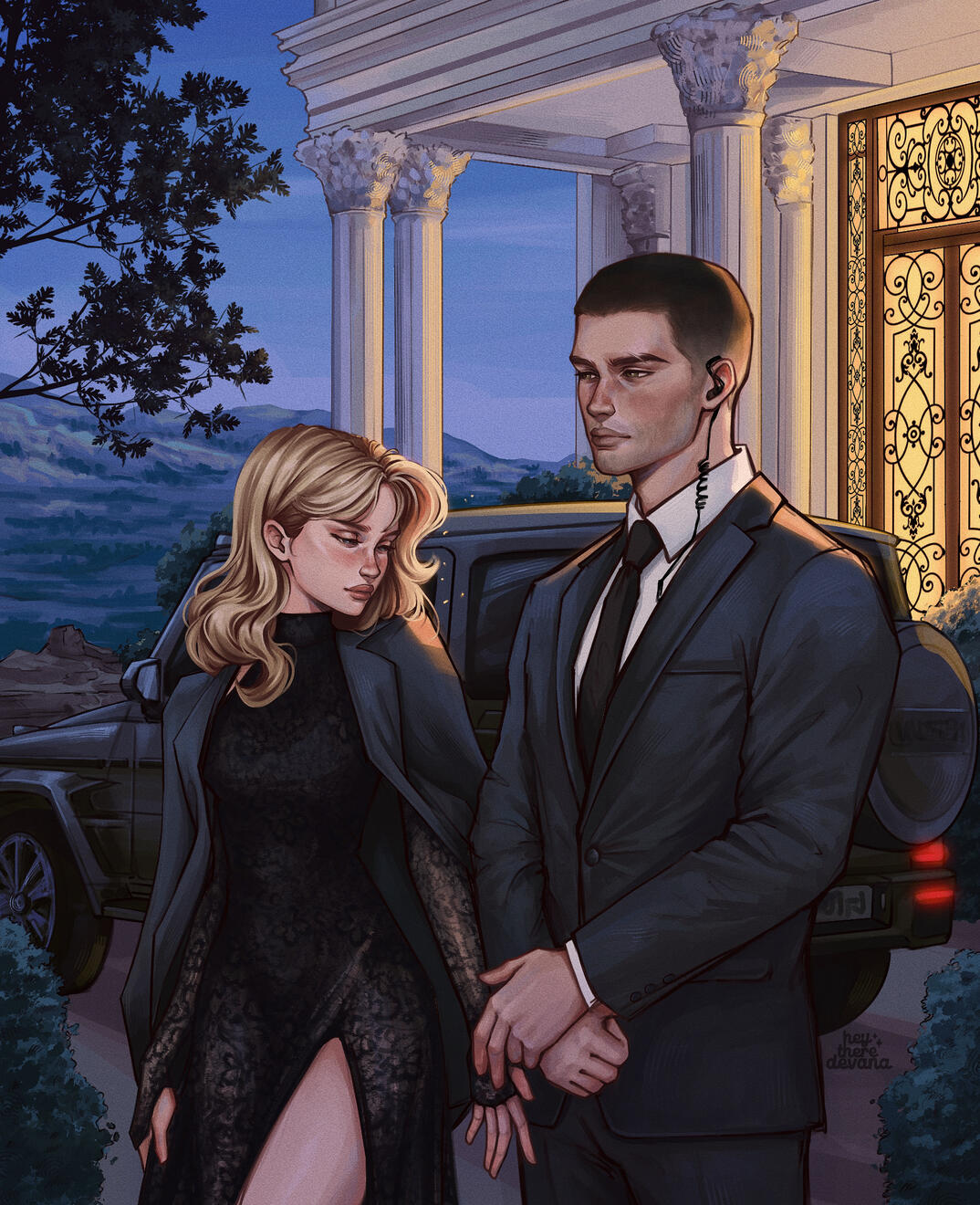 INFINITE NIGHTS by Sophia Como - CHARACTER CARD ILLUSTRATION